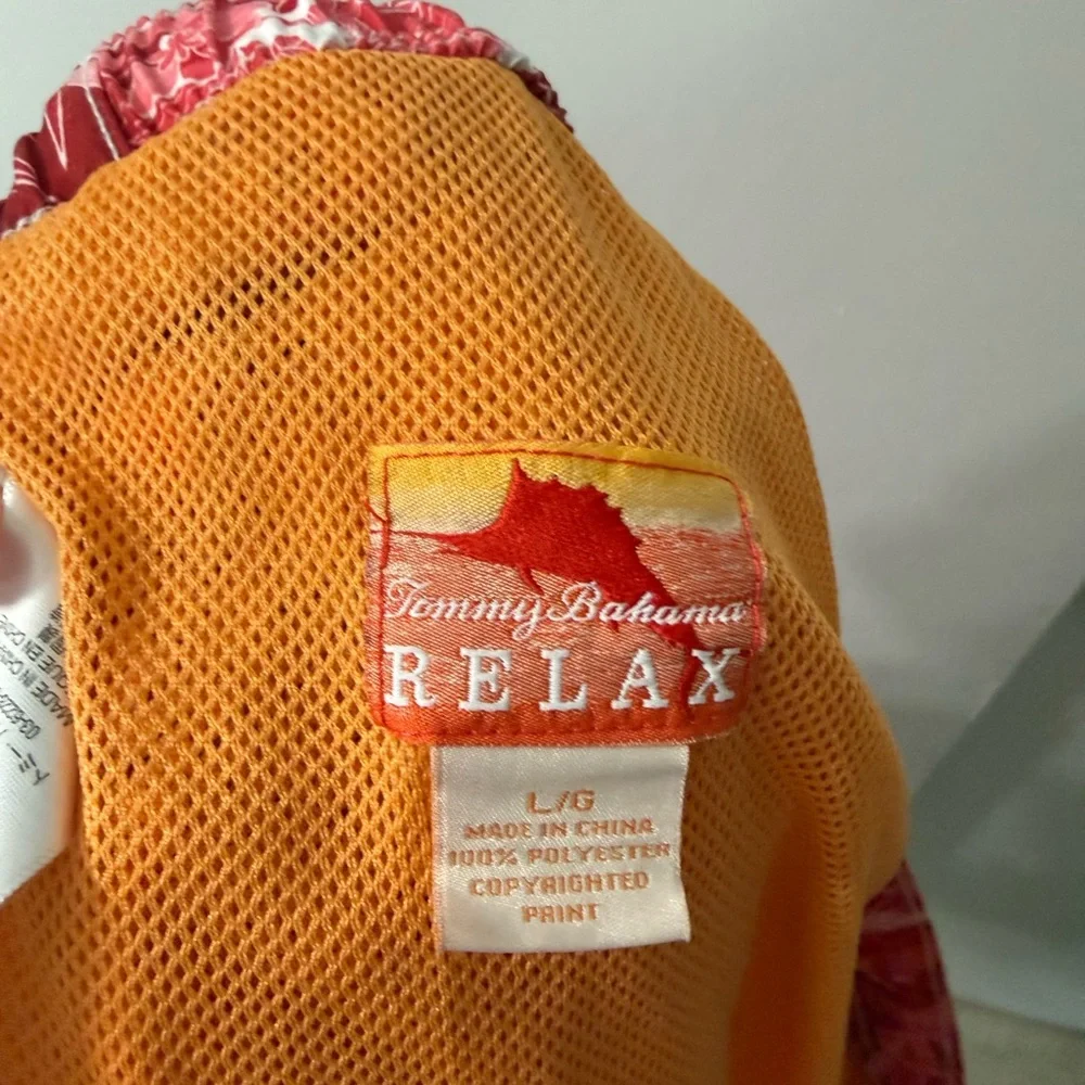 Tommy Bahama Relax Red and Orange Mesh